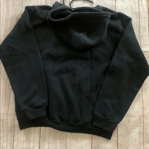 Gildan Pulse Hoodie Medium Black - Picture 3 of 6